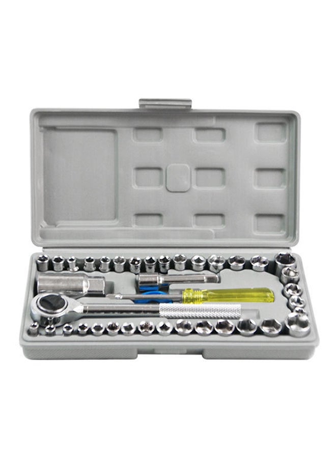 40-Piece Automotive Mechanics Tool Set - Image 3