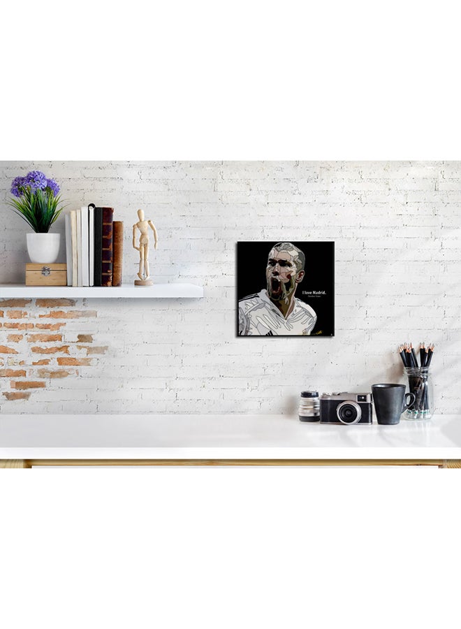 فاموس لوحة بطريقة فن البوب لديكور الحائط تمثل اللاعب زيدان من فريق ريال مدريد متعدد الألوان 25x25Ø³Ù†ØªÙŠÙ…ØªØ± - Image 2