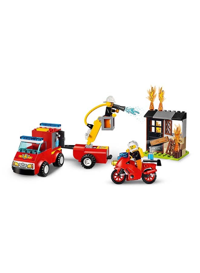 ليغو طقم حقيبة فاير باترول من مجموعة جونيورز من 110 قطعة 10740 110 أكبر من 4 سنوات - Image 3