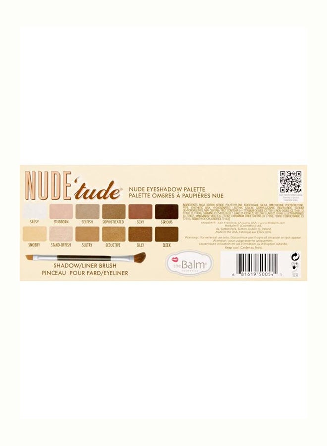 theBalm Nude'tude Eyeshadow Palette Naughty - Image 5