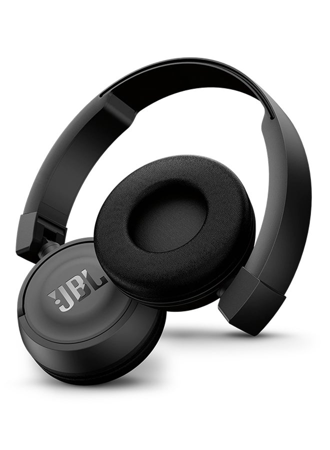 JBL - T450BT On-Ear Wireless Headphones Black - Image 1