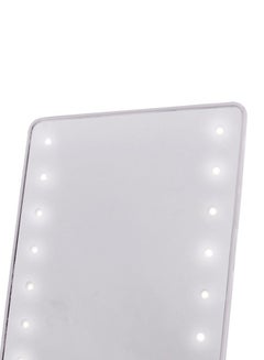 ماركة غير محددة مرآة ماكياج مزودة بمصابيح LED متعدد الألوان 22x16سم  - Image 5