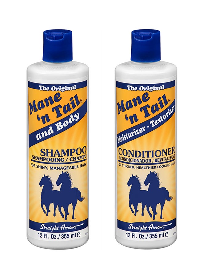 Mane 'n Tail Shampoo And Conditioner Set 2 x 355ml  - Image 1