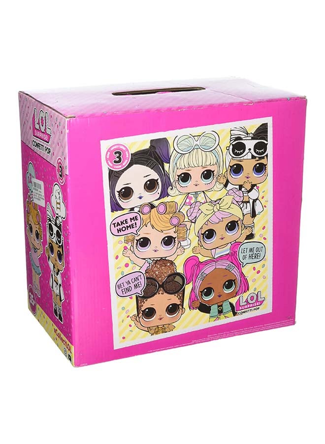 L.O.L. SURPRISE! - Collectible Doll Assorted Confetti Pop Series With 9 Surprises Toy Set For Kids 10.03x10.03x10.03cm - Image 1