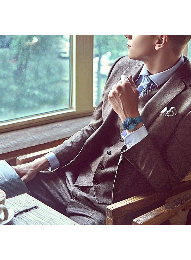 BIDEN men Stainless Steel
  Analog Watch B0047 - Image 5