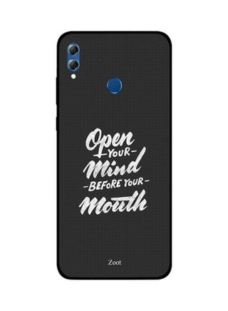Skin Case Cover -for Huawei Honor 8X Open Your Mind Be-fore Your Mouth Open Your Mind Before Your Mouth - v1540897720/N19482283A_1