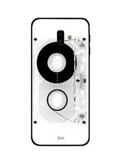 Protective Case Cover For Samsung Galaxy J6 Plus B&W Cassette