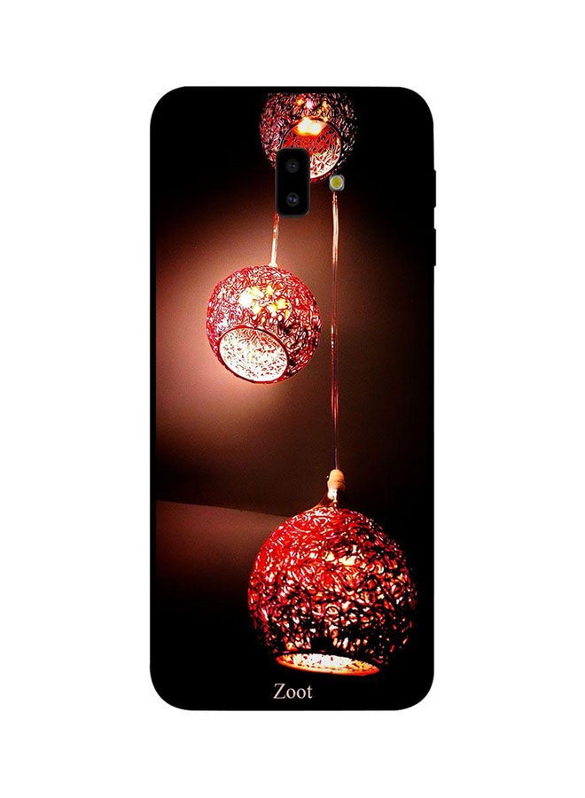 Zoot Protective Case Cover For Samsung Galaxy J6 Plus Red Hanging Lamps