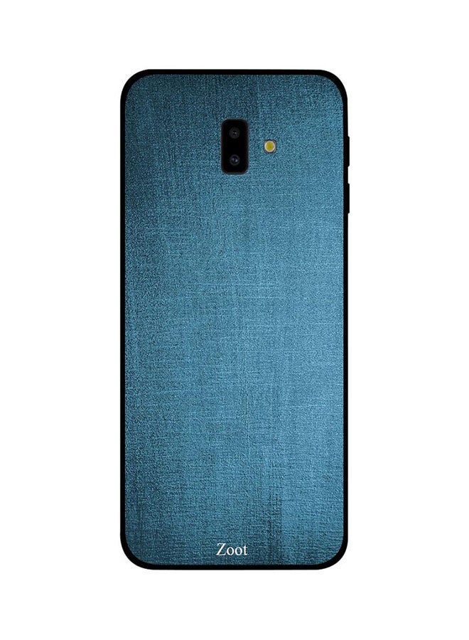 Zoot Protective Case Cover For Samsung Galaxy J6 Plus Cloth Bluish Printed 