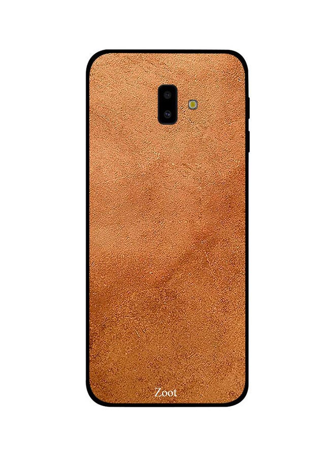 Zoot - Protective Case Cover For Samsung Galaxy J6 Plus Leather Brown Pattern - Image 1
