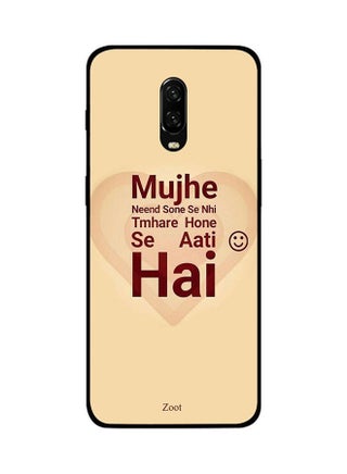Skin Case Cover -for OnePlus 6T Mujhe Neend Sone Se Nahi Tmhre Hone Se Aati Hai Mujhe Neend Sone Se Nahi Tmhre Hone Se Aati Hai - v1540898266/N19485604A_1