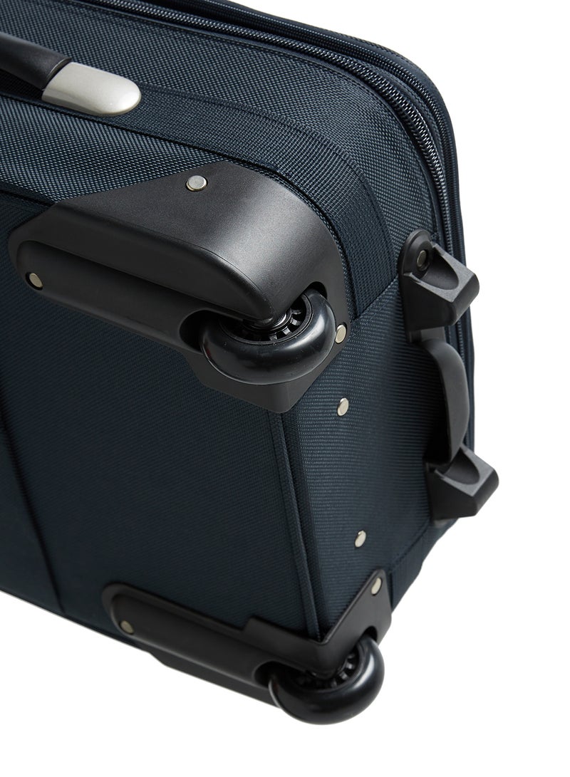 Regency Softside Small Cabin Luggage Trolley Navy Blue - Image 5