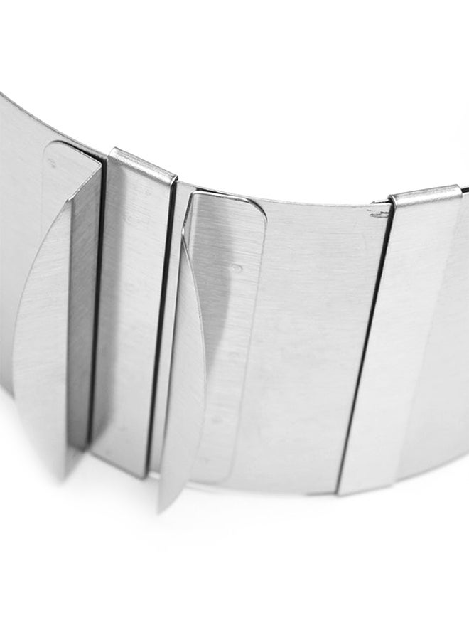 Ring Shape Mousse Bakeware Silver 16.80x9.20x16.50cm  - Image 4