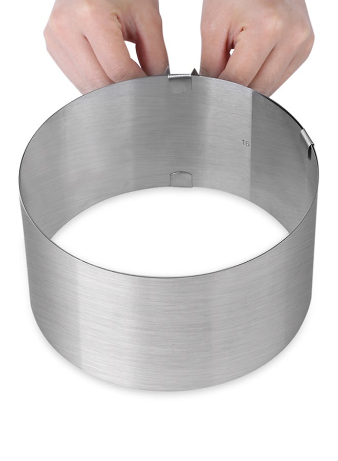 Ring Shape Mousse Bakeware Silver 16.80x9.20x16.50cm  - Image 5