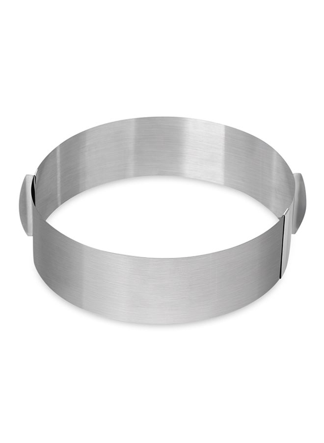 Ring Shape Mousse Bakeware Silver 16.80x9.20x16.50cm  - Image 3