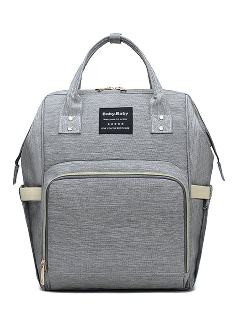 Zipper Closure Nylon Baby Diaper Bag