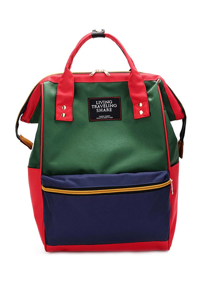 Zipper Closure Canvas Baby Diaper Bag  - Image 1