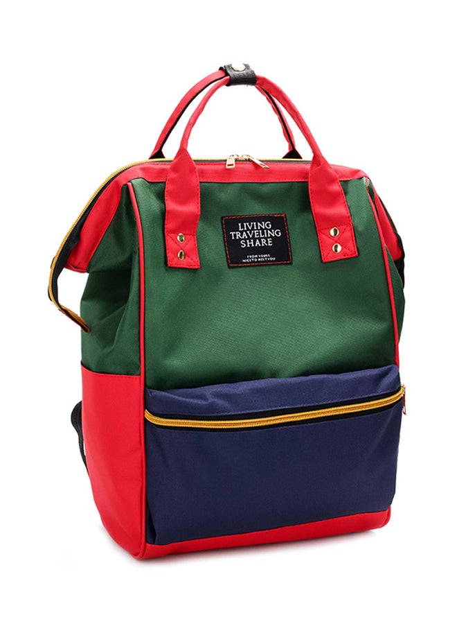 Zipper Closure Canvas Baby Diaper Bag  - Image 2