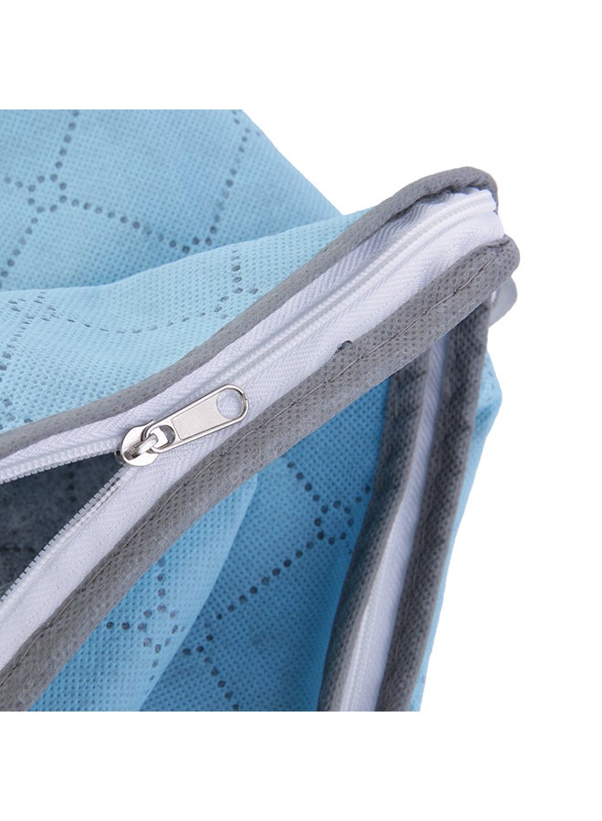 VANDER LIFE Foldable Blanket Storage Box Holder Blue  - Image 4