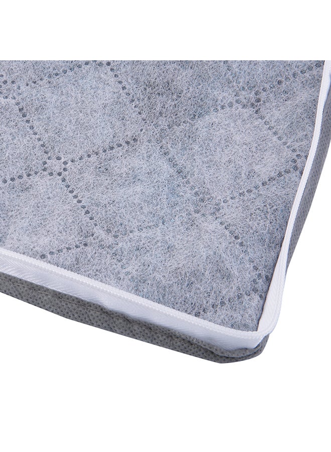 VANDER LIFE Foldable Blanket Storage Box Holder Blue  - Image 5