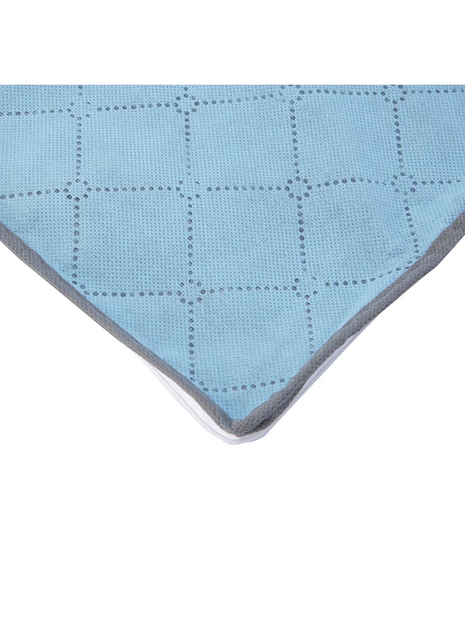 VANDER LIFE - Foldable Blanket Storage Box Holder Blue - Image 1