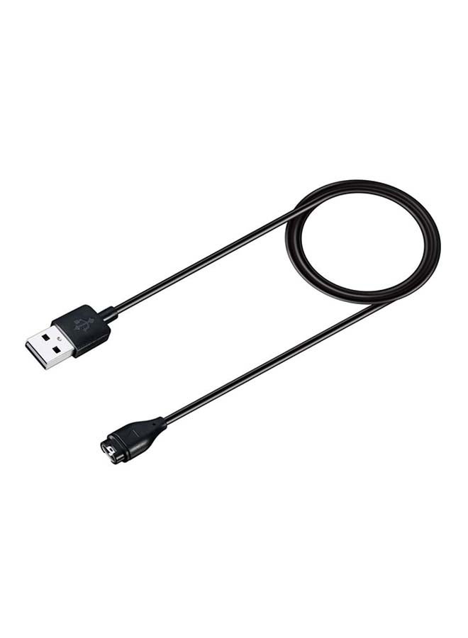 فوبيري كابل بديل USB لشحن ومزامنة البيانات لجارمين فيفو آكتيف 3 أسود  - Image 1