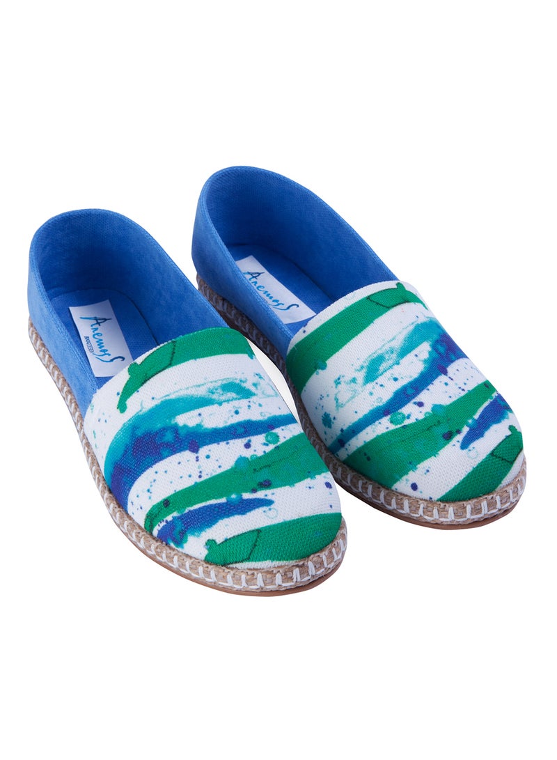 Biggdesign Anemoss Wave Slip-On Sneaker Blue/White  - Image 1