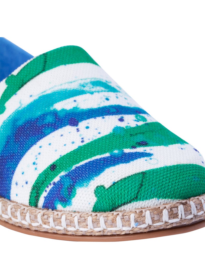 Biggdesign Anemoss Wave Slip-On Sneaker Blue/White  - Image 5