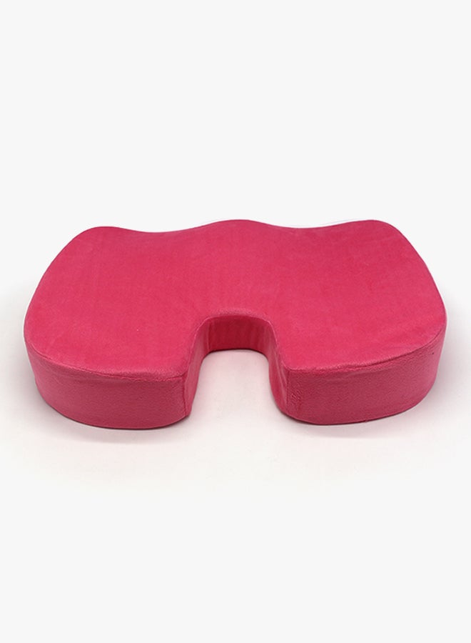 Orthopedic Foam Seat Cushion Rose Red 45x35x7centimeter  - Image 3