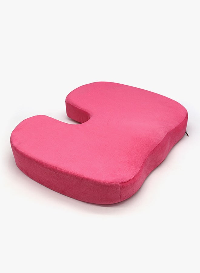 Orthopedic Foam Seat Cushion Rose Red 45x35x7centimeter  - Image 2
