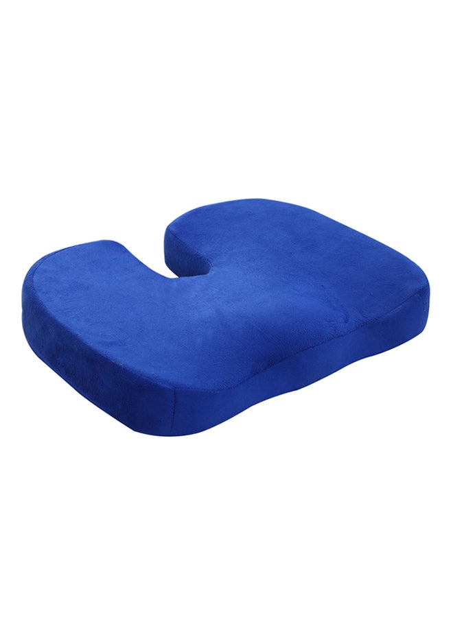 Orthopedic Foam Seat Cushion Blue 45x35x7centimeter  - Image 4