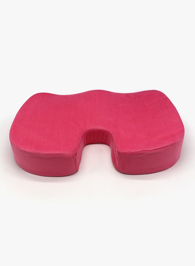 Orthopedic Foam Seat Cushion Rose Red 45x35x7centimeter  - Image 4