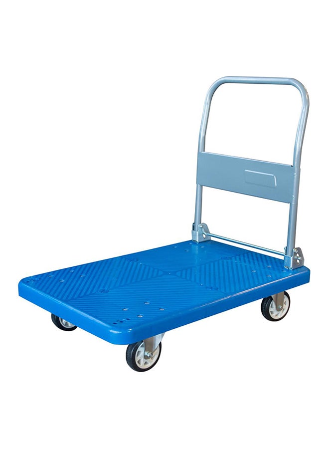 Hand Trolley Blue/Silver 70 x 50cm 