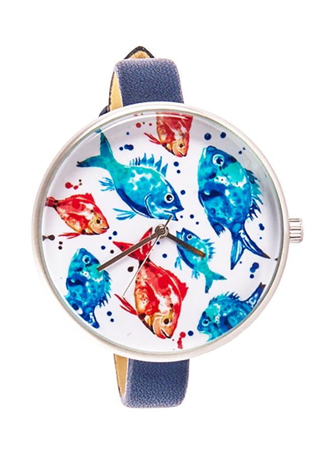 Biggdesign Women's AnemoSS Aquarium Analog Watch BGDWTCH20 - 20 mm - Blue - Image 1