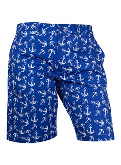 Anemoss Anchor Mid-Rise Shorts White/Blue - v1540977819/N18790534V_1