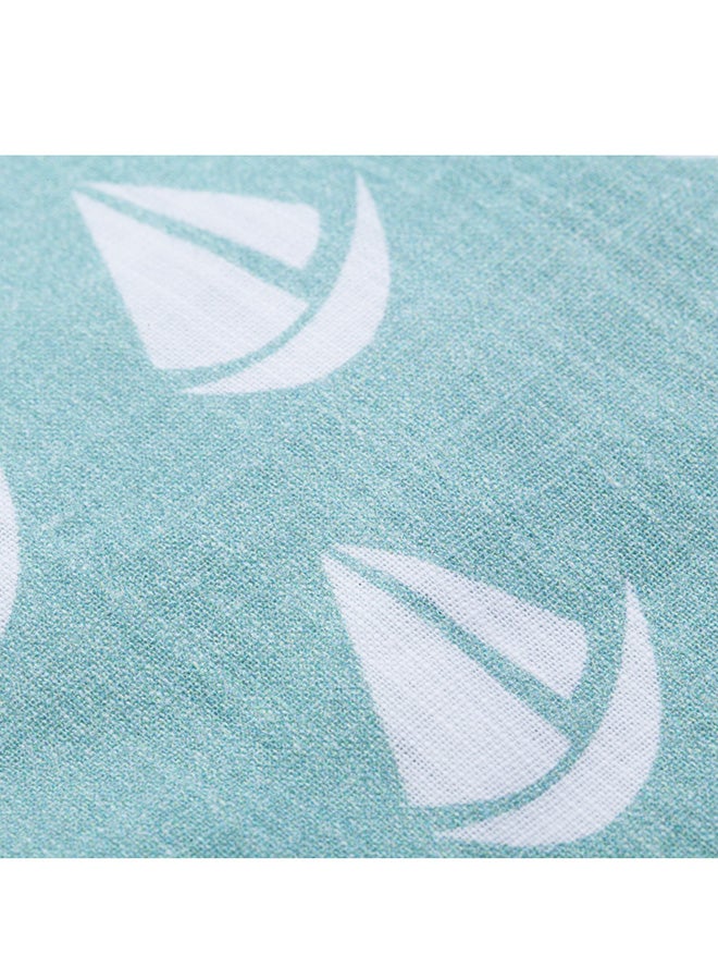 Biggdesign - Anemoss Sail Long Sleeve Shirt Green/White - Image 1