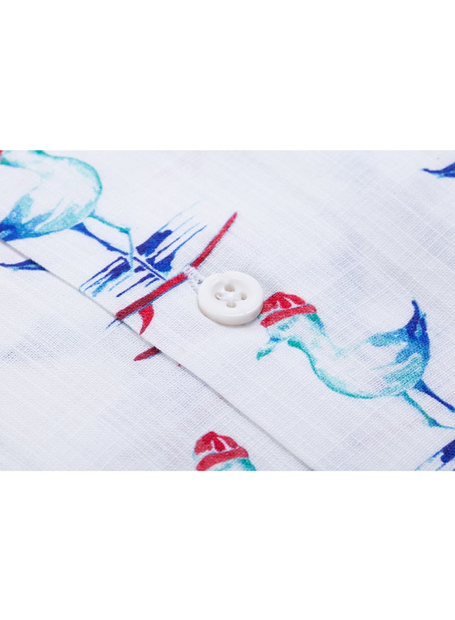 Biggdesign Anemoss Sailor Seagull Long Sleeve Shirt Blue/White/Red - Image 5