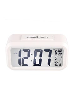 LED Digital Electronic Alarm Clock White 130 x 72 x 44centimeter - v1540977993/N19273814A_1