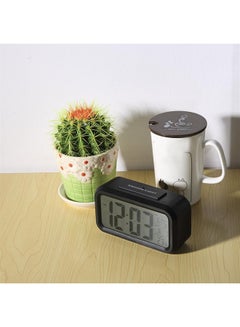 LED Digital Electronic Alarm Clock Black 130 x 72 x 44centimeter - v1540978038/N19273815A_3