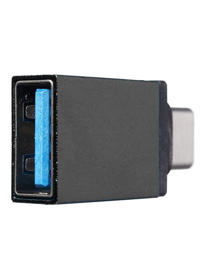 Type C Male To USB 3.0 Type A Female Adapter Black - v1540978170/N19427917A_2