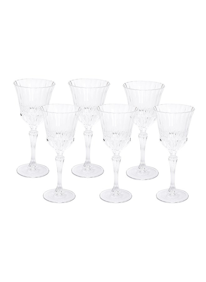 RCR 6-Piece Juice Goblet Set Clear 32cm  - Image 1