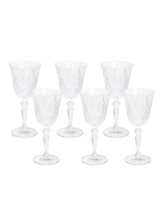 RCR 6-Piece Melodia Goblet Set Clear  - Image 1