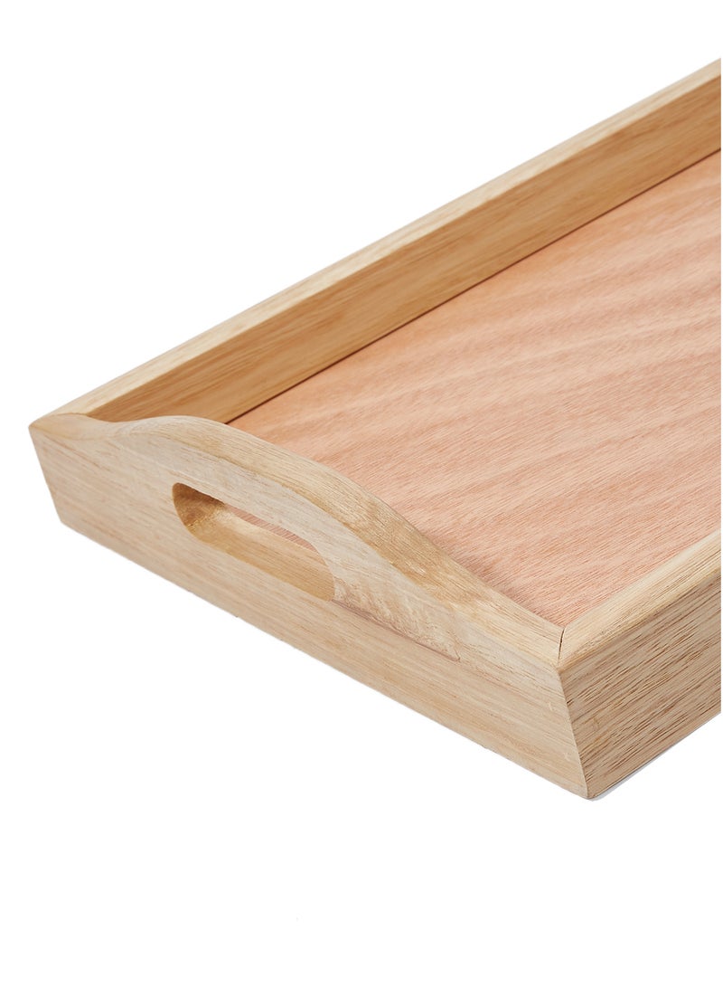 هارموني صينيّة تقديم صديقة للبيئة من الخيزران بيج 50x30x7سم - Image 3