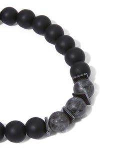 Alwan-Accessories Elastic Onyx Bracelet  - Image 2