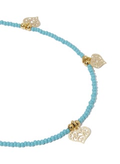 Alwan-Accessories Hearts Hanging Anklet  - Image 2
