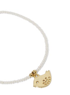 Alwan-Accessories Gold Plated Bird Hanging Anklet  - Image 2