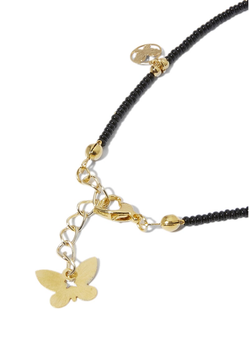 ألوان-أكسيسوريز خلخال مزين بفراشات متدلية - Image 3