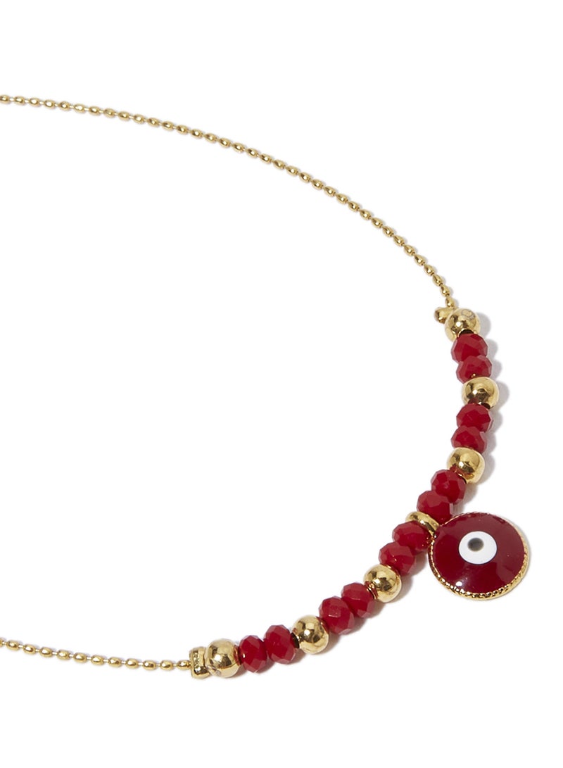 ألوان-أكسيسوريز خلخال مزين بعين متدلية - Image 2