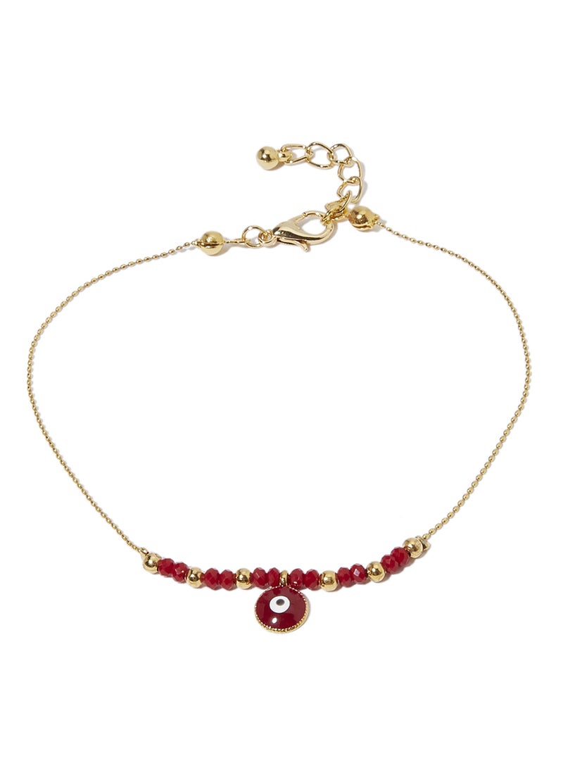 ألوان-أكسيسوريز خلخال مزين بعين متدلية - Image 1