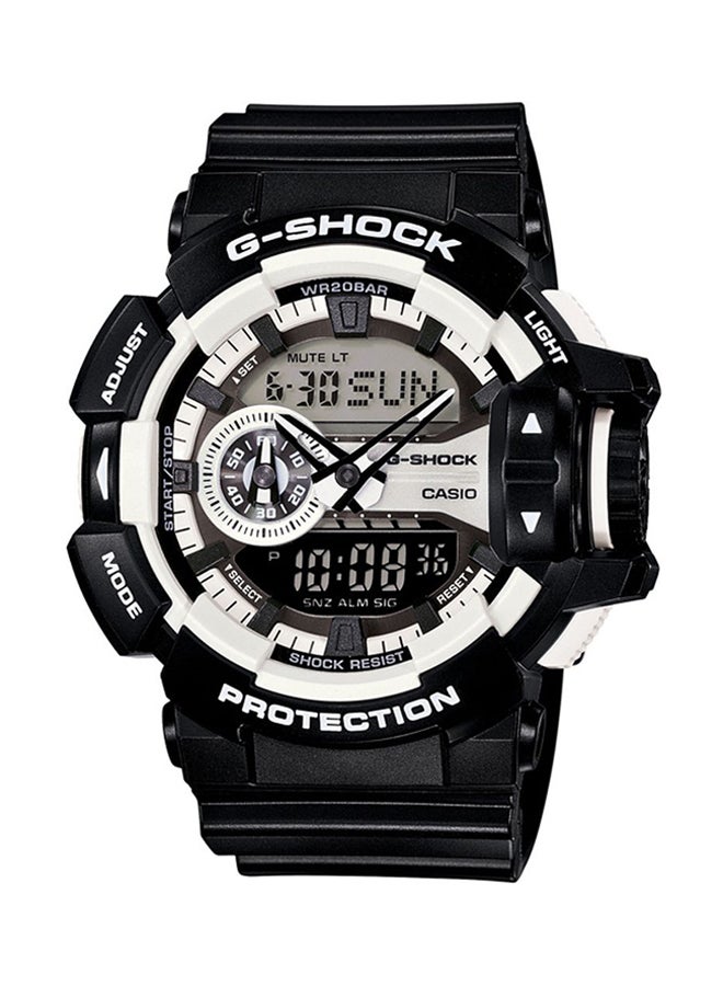 جي شوك ساعة G شوك بعقارب ورقمية طراز GA-400-1ADR men - Image 1
